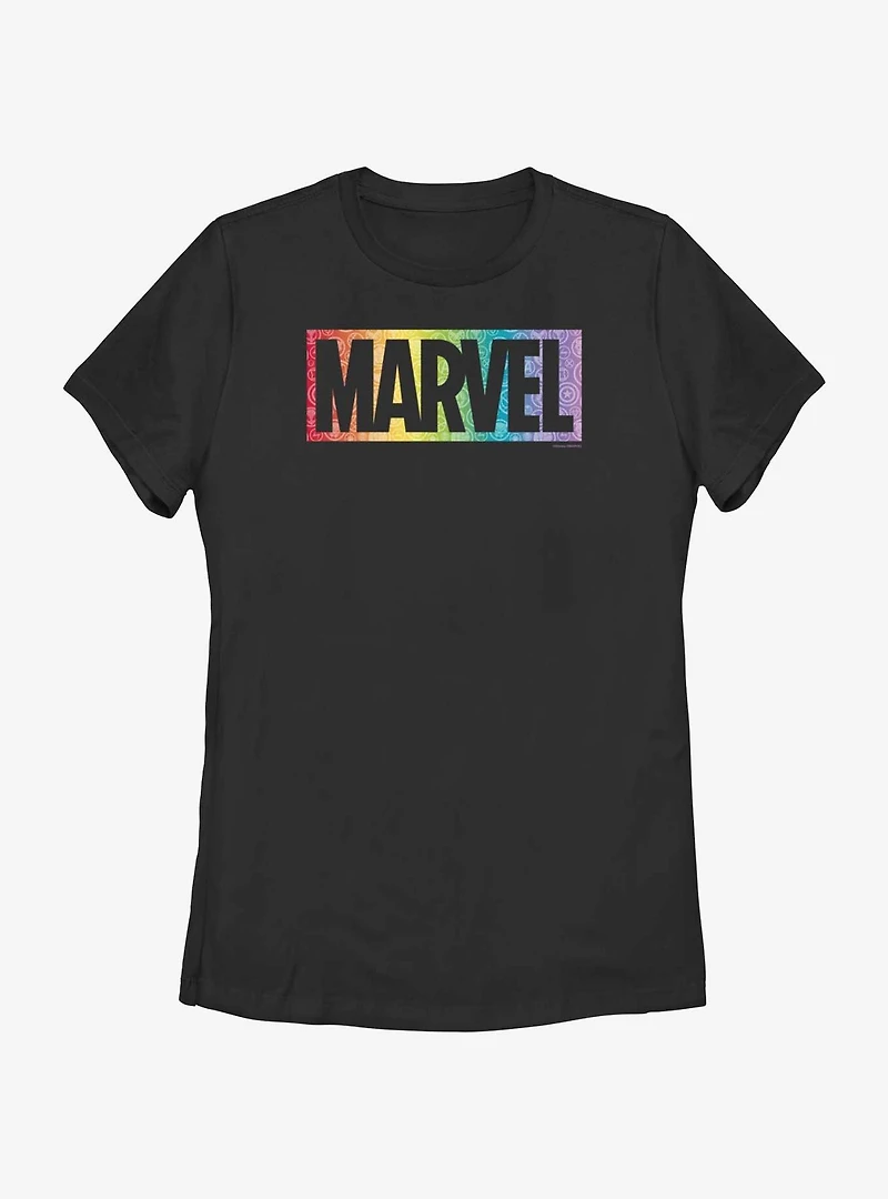 Marvel Avengers Emblem Fill Pride T-Shirt