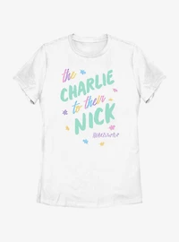 Heartstopper Charlie To Nick Pride T-Shirt