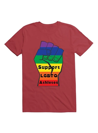 Support LGBTQ Athletes T-Shirt