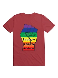 Support LGBTQ Athletes T-Shirt