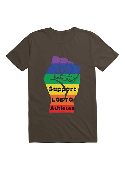 Support LGBTQ Athletes T-Shirt