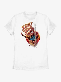 Marvel Spider-Man: Across The Spiderverse Scarlet Spider Womens T-Shirt