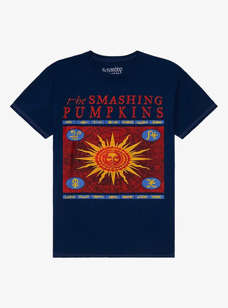 The Smashing Pumpkins Sun & Symbols Boyfriend Fit Girls T-Shirt