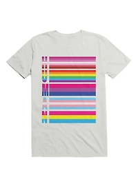 Human LGBT Flags T-Shirt