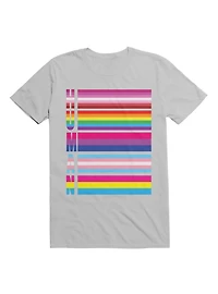 Human LGBT Flags T-Shirt