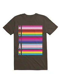 Human LGBT Flags T-Shirt