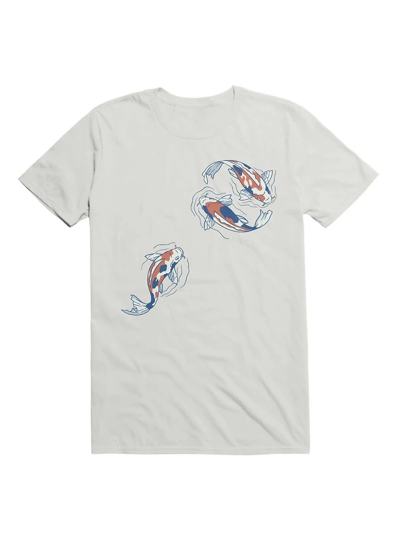 Koi Lake Traditional Japanese T-Shirt