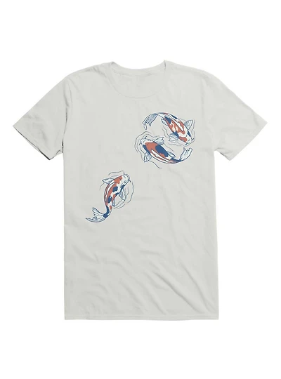 Koi Lake Traditional Japanese T-Shirt