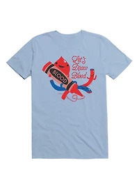 Let's Draw Blood - Cute Funny Artery Vein Disease Phlebotomy Hematology T-Shirt