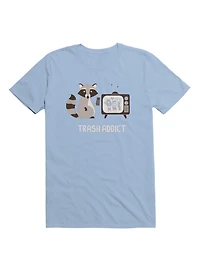 Raccoon TV Trash Addict T-Shirt