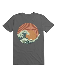 Kanagawa Wave Japanese Patterns T-Shirt