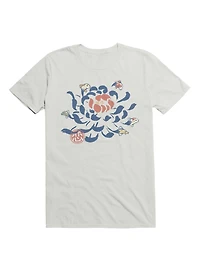 Vintage Japanese Flower Koi T-Shirt