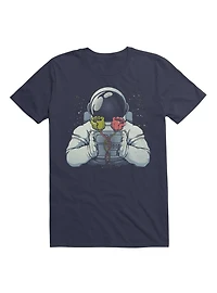 Science Astronaut DNA Roses T-Shirt