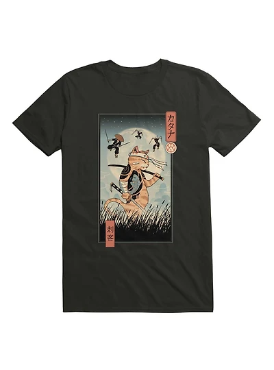 Catana the Last Warrior Ukiyo-e T-Shirt