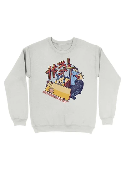 World Domination For Cats Sweatshirt