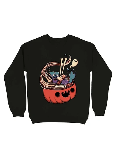 Monster Bowl Halloween Pumpkin Sweatshirt
