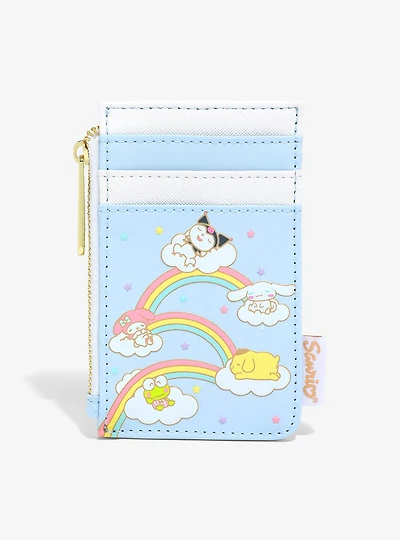 Loungefly Sanrio Hello Kitty and Friends Rainbow Clouds Cardholder - BoxLunch Exclusive