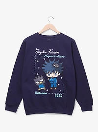 Jujutsu Kaisen x Hello Kitty and Friends Badtz-Maru & Megumi Fushiguro Crewneck - BoxLunch Exclusive