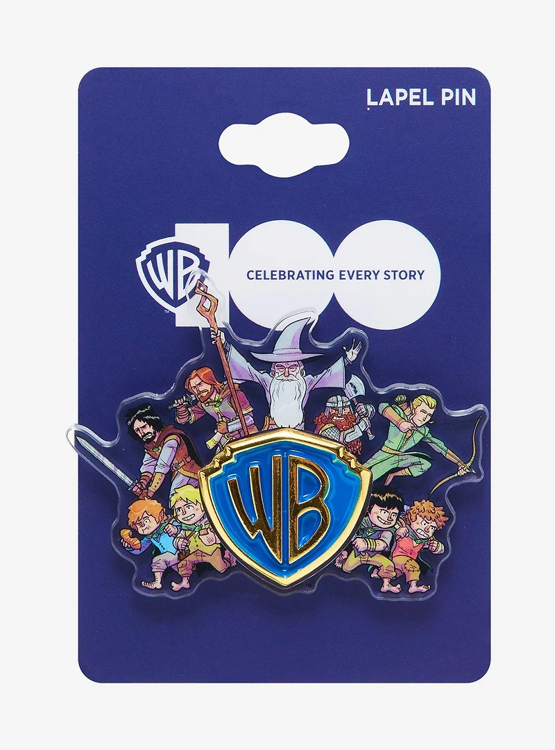 Warner Bros. 100 The Lord of the Rings Group Portrait Enamel Pin - BoxLunch Exclusive
