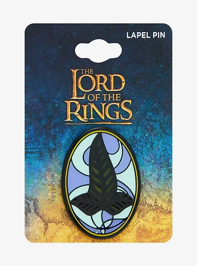 The Lord of the Rings Leaf of Lorien Stained Glass Enamel Pin - BoxLunch Exclusive