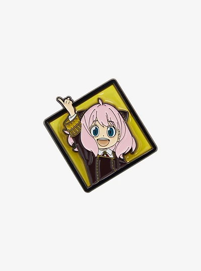 Spy x Family Anya Stained Glass Portrait Enamel Pin - BoxLunch Exclusive