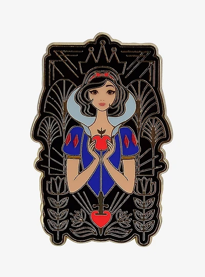 Disney Snow White and the Seven Dwarfs Snow White Portrait Enamel Pin - BoxLunch Exclusive