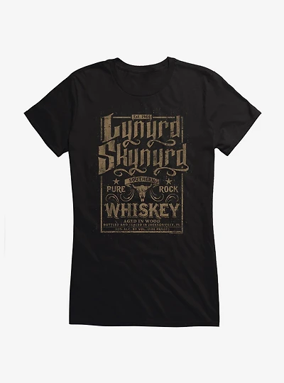 Lynyrd Skynyrd Pure Southern Rock Whiskey Girls T-Shirt