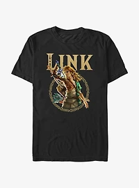 The Legend Of Zelda Tears Of The Kingdom Link Badge T-Shirt