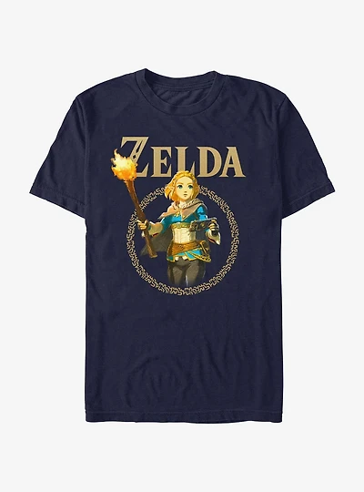 The Legend Of Zelda Tears Of The Kingdom Zelda Badge T-Shirt