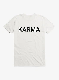 Karma Text T-Shirt