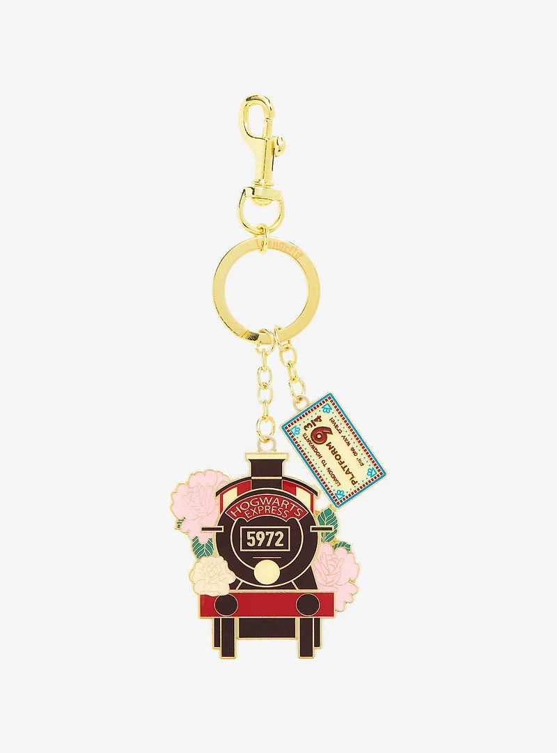 Loungefly Harry Potter Hogwarts Express Multi-Charm Keychain - BoxLunch Exclusive