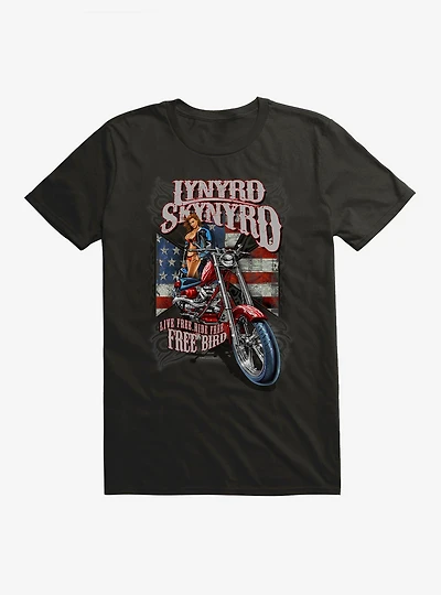 Lynyrd Skynyrd Live Free, Ride Free T-Shirt