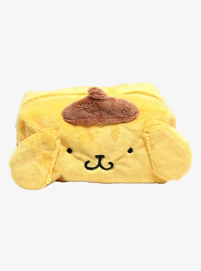 Pompompurin Fuzzy Figural Makeup Bag