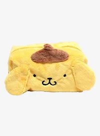 Pompompurin Fuzzy Figural Makeup Bag