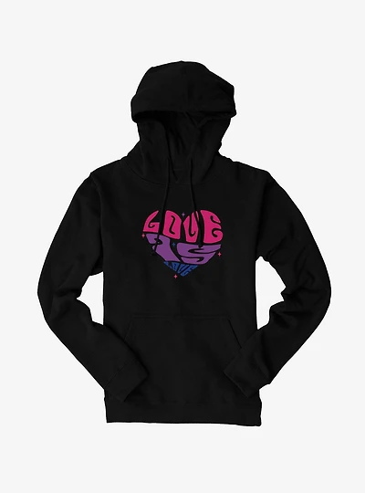Pride Love Is Love Bisexual Colors Hoodie