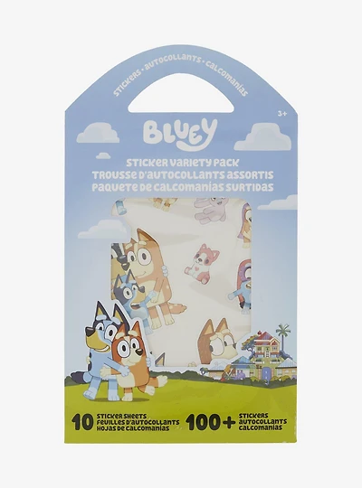 Bluey Characters Sticker Variety Pack