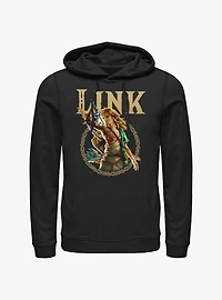 The Legend Of Zelda Tears Of The Kingdom Link Badge Hoodie