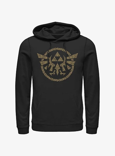 The Legend Of Zelda Tears Of The Kingdom Hyrule Crest Hoodie