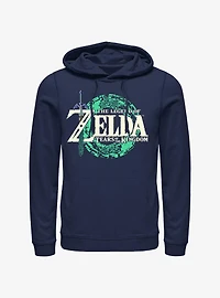 The Legend Of Zelda Tears Of The Kingdom Logo Hoodie