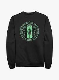 The Legend Of Zelda Tears Of The Kingdom Glowing Shrine Rune Sweatshirt