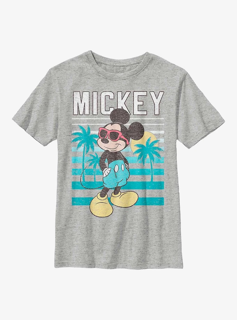 Disney Mickey Mouse Beach Vacation Youth T-Shirt