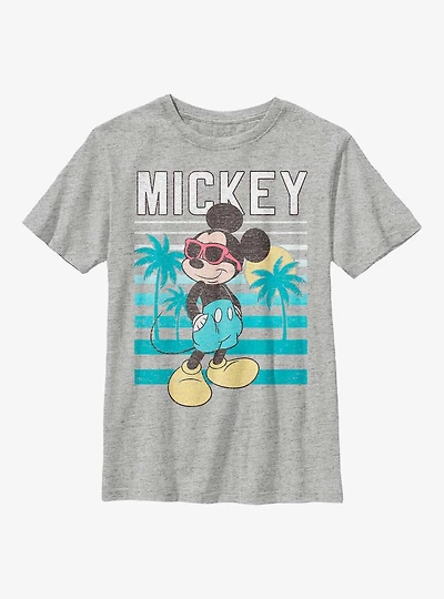 Disney Mickey Mouse Beach Vacation Youth T-Shirt