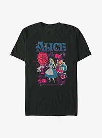 Disney Alice In Wonderland Technicolor World Big & Tall T-Shirt