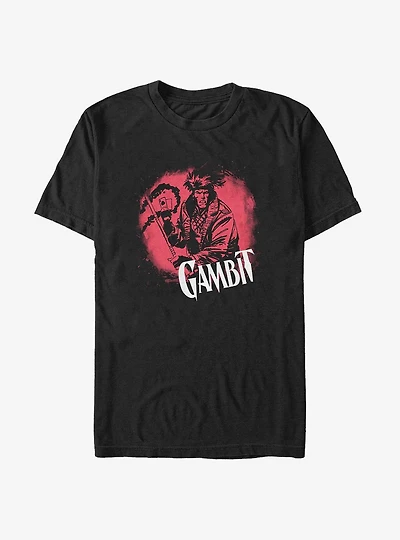 Marvel X-Men Gambit Badge Big & Tall T-Shirt