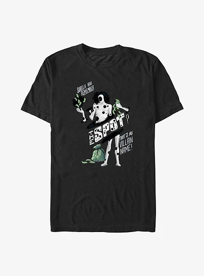 Marvel Spider-Man: Across The Spider-Verse The Spot Villain Big & Tall T-Shirt