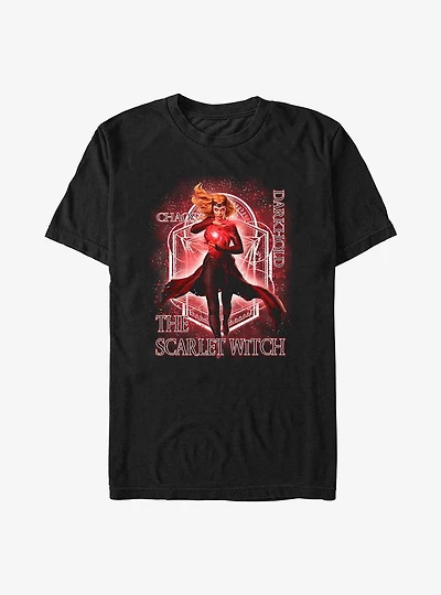 Marvel Doctor Strange in the Multiverse of Madness Wanda Maximoff Chaos Big & Tall T-Shirt