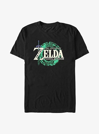 The Legend of Zelda Tears of the Kingdom Logo Big & Tall T-Shirt