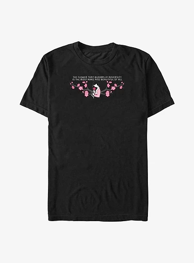 Disney Mulan A Flower That Blooms In Adversity Big & Tall T-Shirt