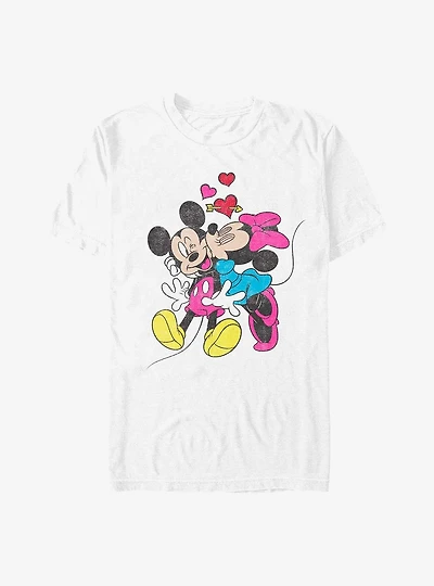 Disney Mickey Mouse Minnie Love Big & Tall T-Shirt
