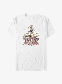 Disney Mickey Mouse Vintage Cowboys Big & Tall T-Shirt